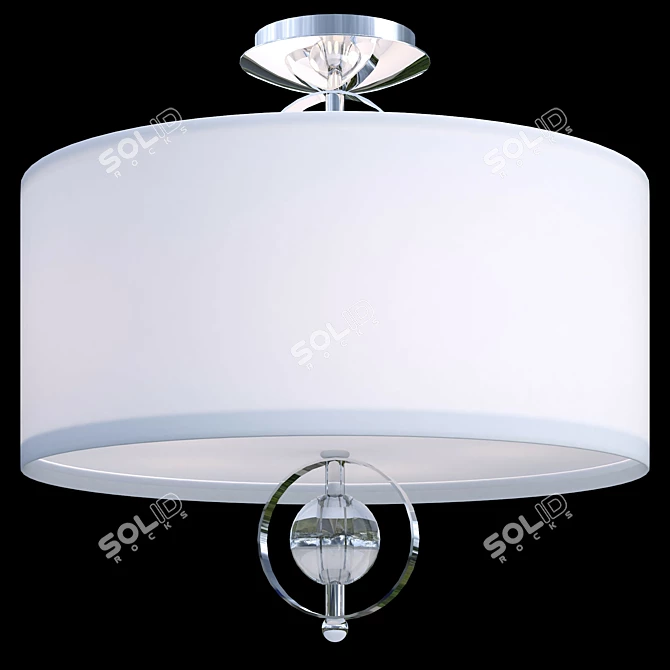 Elegant Paola PL5 Pendant Light 3D model image 2