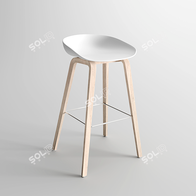 Transformative Bar Stool: AAS 32 3D model image 1