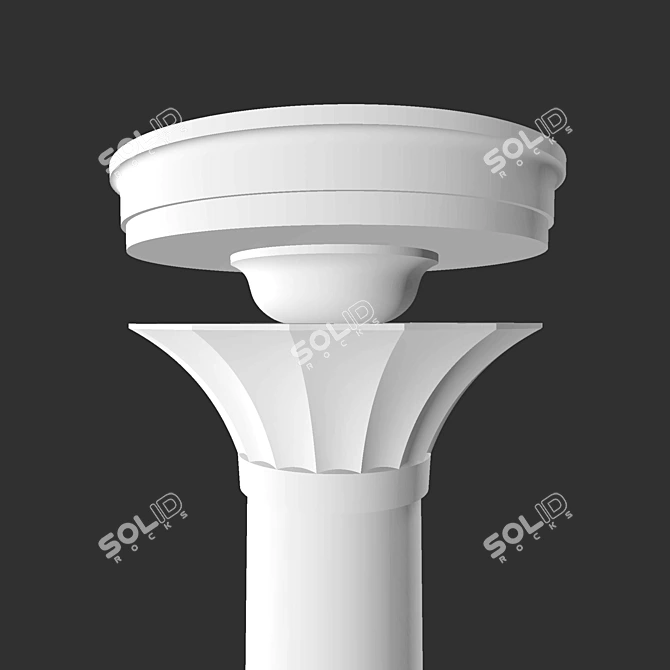 Elegant Stucco Workshop: OM Colonna KA 39 3D model image 2