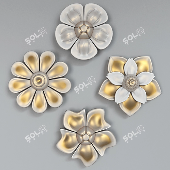 3D Flower Model | FBX Format 3D model image 2