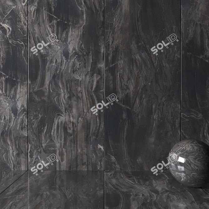 HD Multi-Texture Wall/Floor Tiles - 160 x 270 cm 3D model image 2