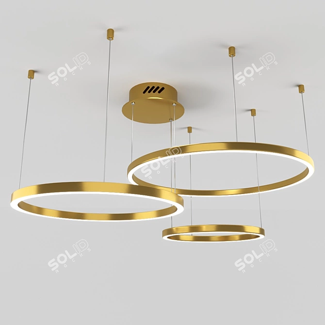 Inodesign Cruise Pendant Light 3D model image 1