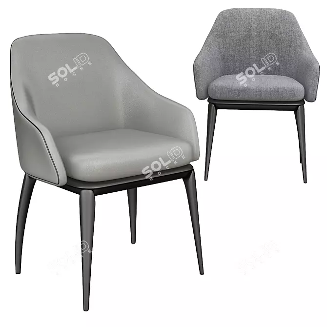 ErgoNova: Ultimate Seating Comfort 3D model image 1