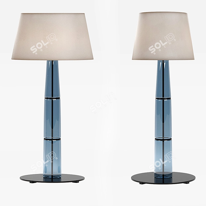 Sophisticated Dora Floor Lamp 3D model image 2