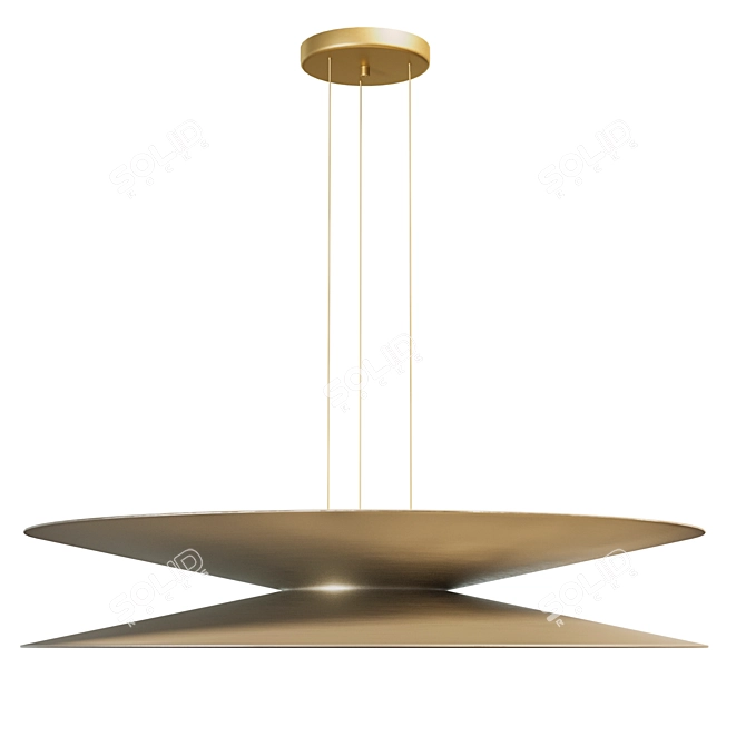 Modern Suspension Light - Roche Bobois 3D model image 1