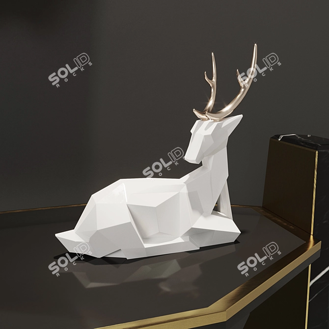 Luxxu Myllo Console: Elegant and Functional 3D model image 3