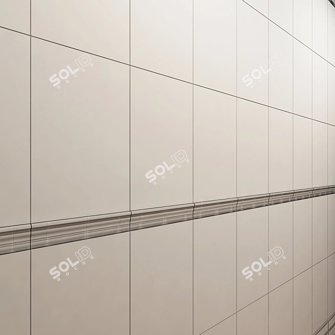 Darlington Ceramic Tile by Kerama Marazzi 3D model image 3