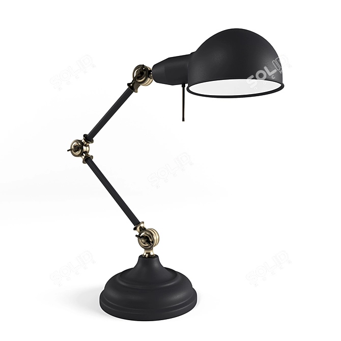 Elegant Maytoni Zeppo Table Lamp 3D model image 1