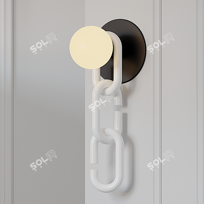 Elegant Cerine Sconce - Choose Your Color 3D model image 3