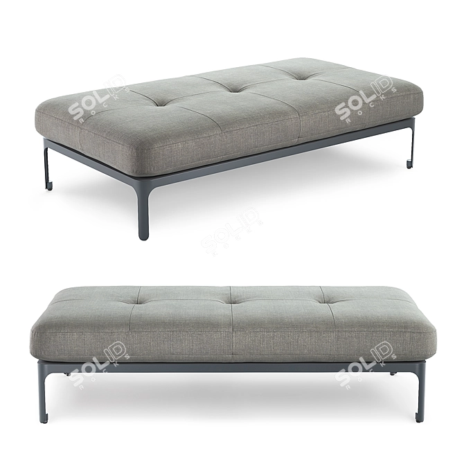 Title: Modernista Bench 160: A Stylish Seating Solution

Title (Russian translation): Bench 160 Модерни 3D model image 1