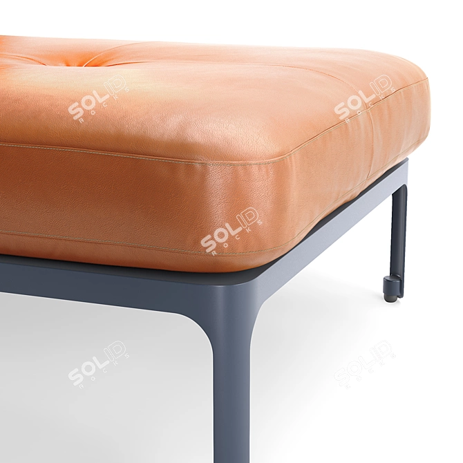 Moroso Modernista 130: Stylish Corona Render Bench 3D model image 2