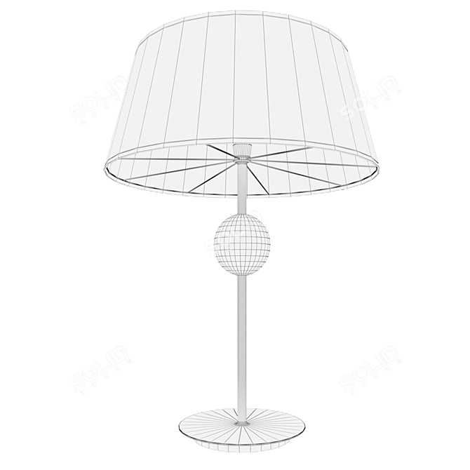Odeon Hotel Table Lamp 3D model image 3