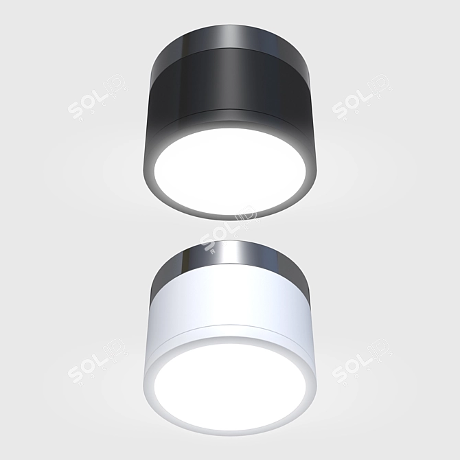 Elektrostandard DLR029 - 10W LED Ceiling Light 3D model image 1