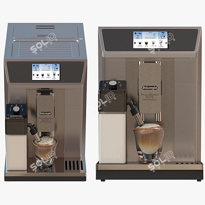 Delonghi PrimaDonna: The Ultimate Coffee Experience 3D model image 1