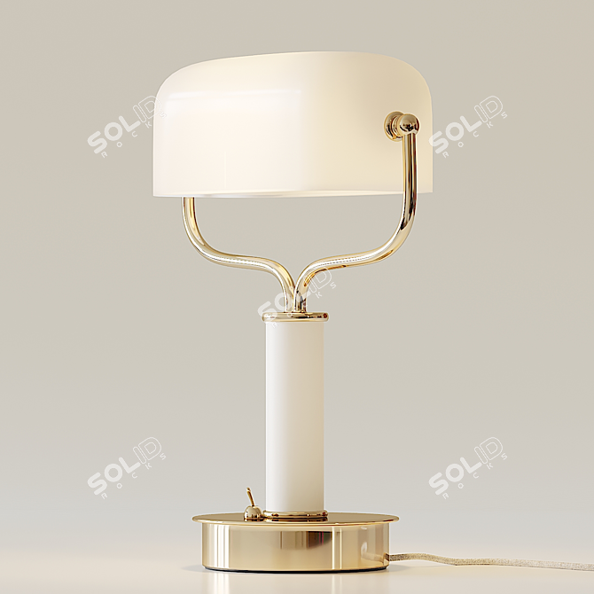 Anthropologie Bethany Desk Lamp 3D model image 2