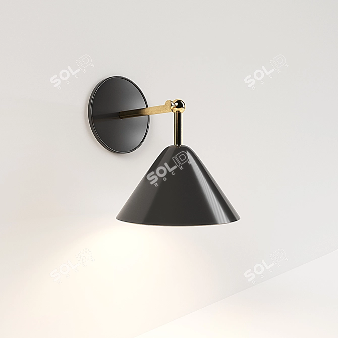 Imagin Wall Light: The Ultimate Illumination 3D model image 3