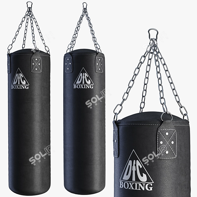 DFC HBL4 Boxing Bag - Perfect for Intense Training 3D model image 1