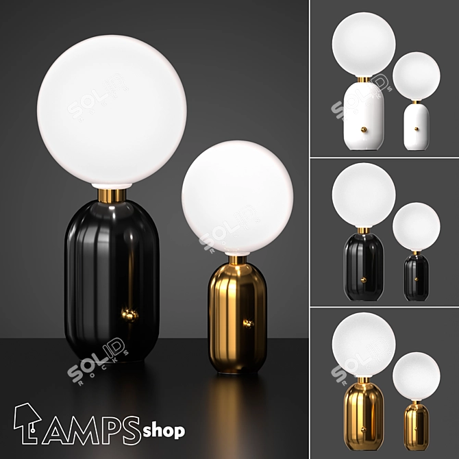 Elegance Illuminated: Parachilna Aballs 3D model image 1