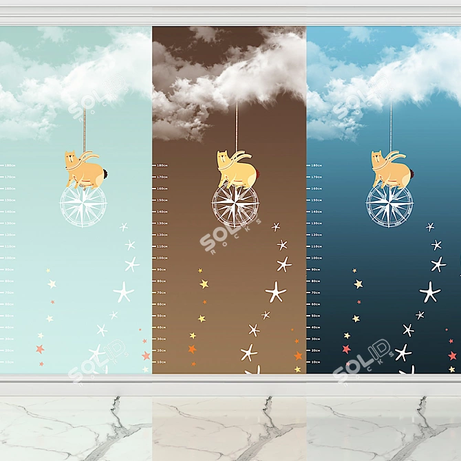 Funny Tour 20745 - Wallstreet Fun Wallpaper 3D model image 2