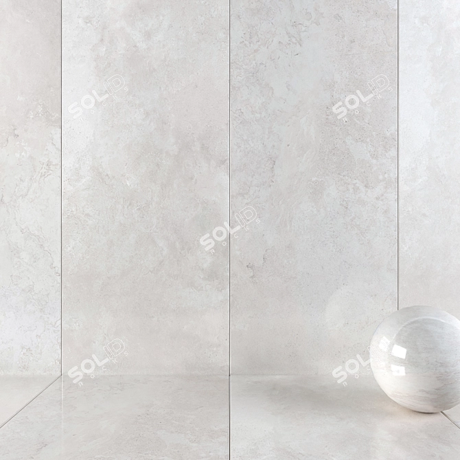 Multi-Texture HD Wall Tiles 3D model image 1