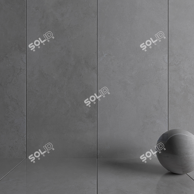 HD Multi-Texture Wall Tiles 3D model image 3