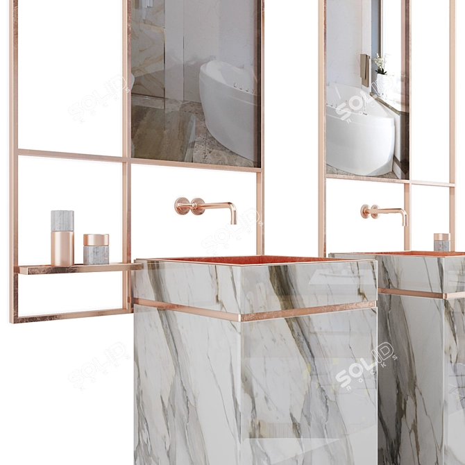  Modern Bathroom 3D Models 3D model image 2