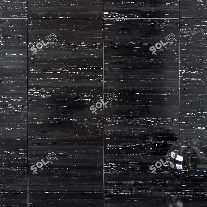 HD Multitexture Wall Tiles 3D model image 1