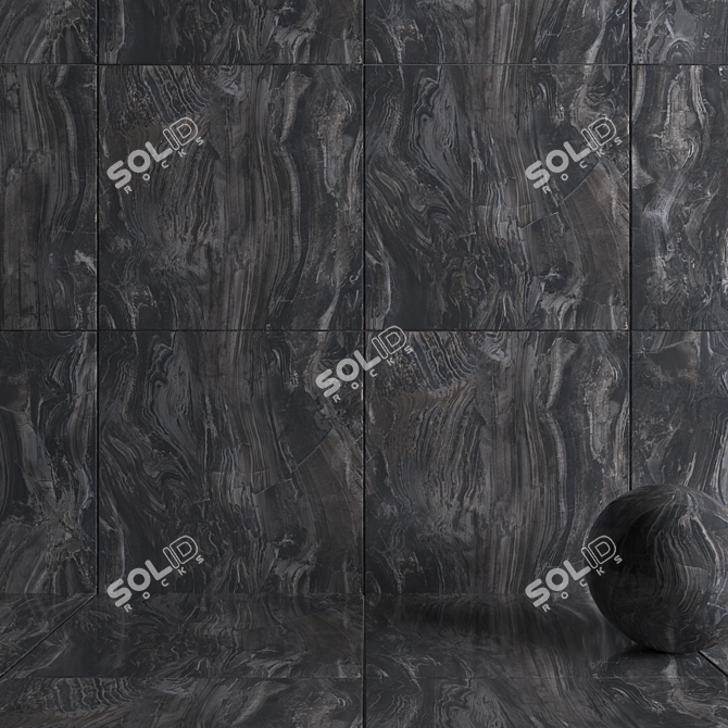 Multi-Texture HD Wall and Floor Tiles 3D model image 3