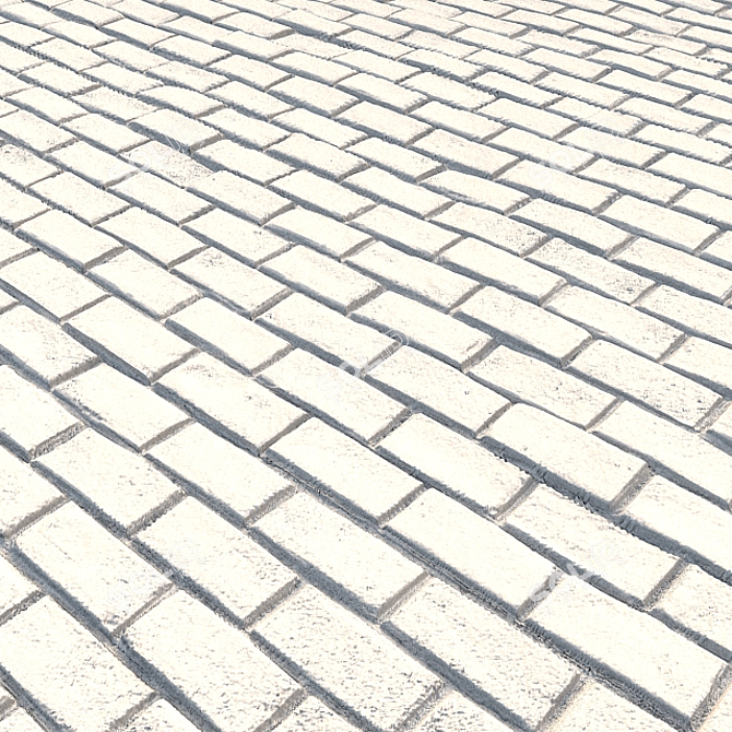 MAX 2015 Brick Wall- 4K Textures 3D model image 2