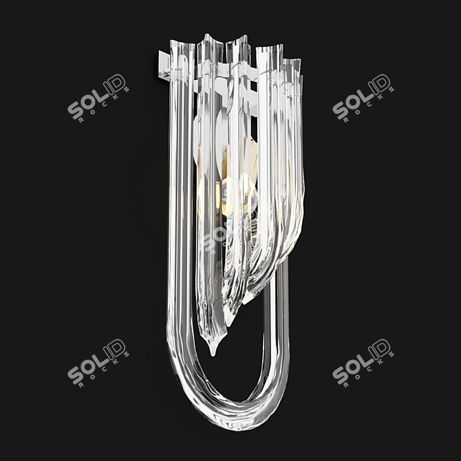 Elegant Eichholtz Greco Wall Lamp 3D model image 1