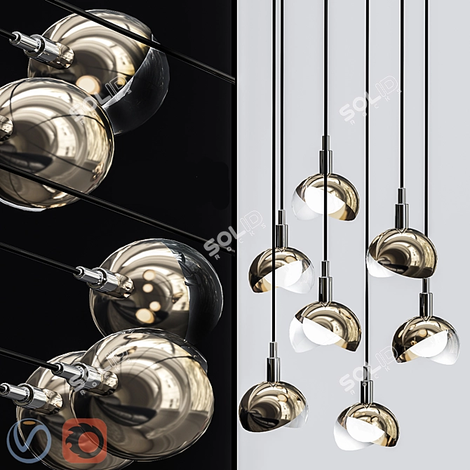 Calimero Plug Lamp 3D model image 1