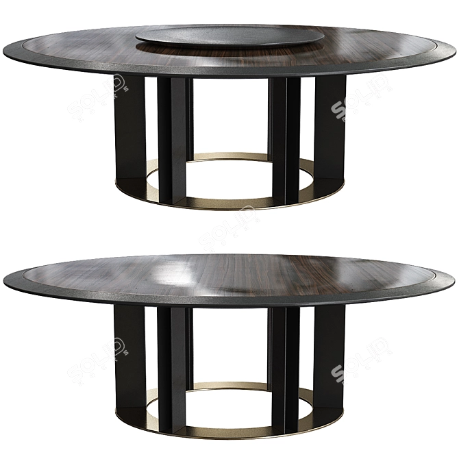 Elegant Ambassador Table 3D model image 1