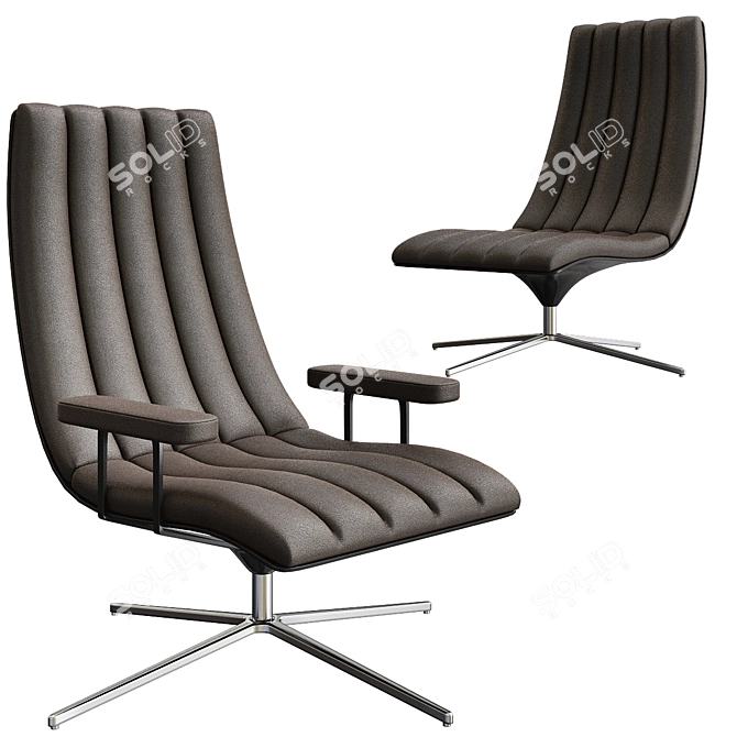 Cosy Comfort: Healey Lounge 3D model image 1