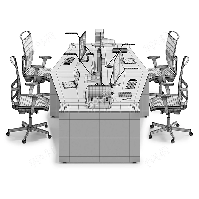 LAS LOGIC: Streamline your Office Space 3D model image 3
