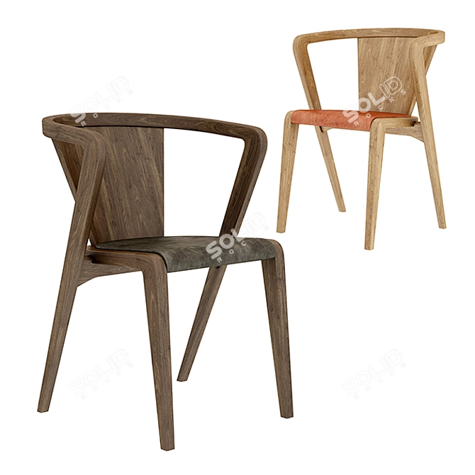 Portuguese Roots Chair: 2014 Design 3D model image 1