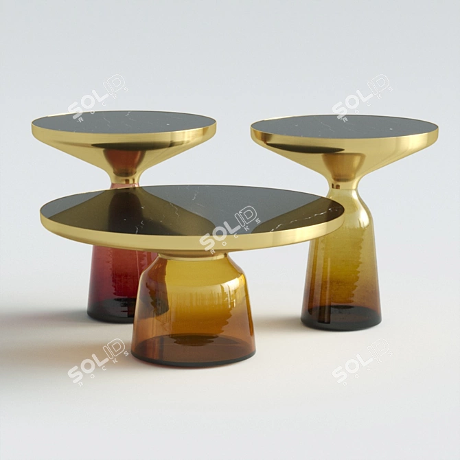 Sebastian Herkner Bell Table 3D model image 1