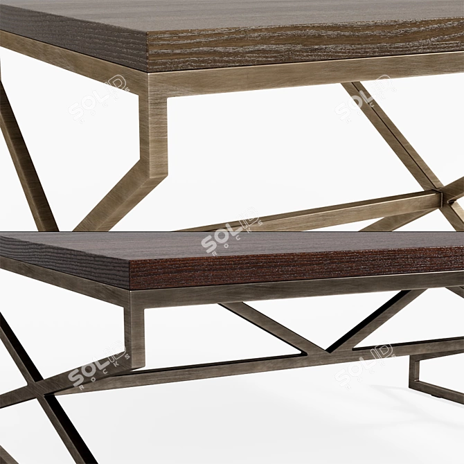 LEXINGTON ARTISTICA HOME Edict Rectangular 3D model image 2