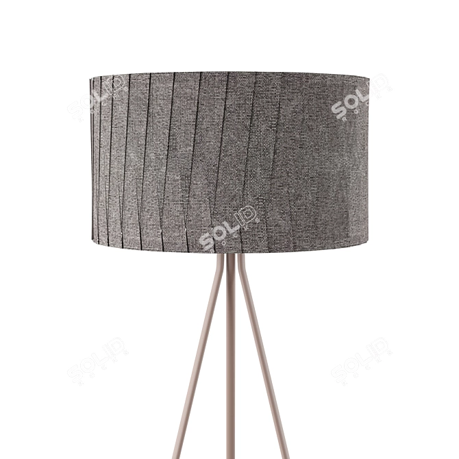 Modern Estiluz Twili Floor Lamp 3D model image 2