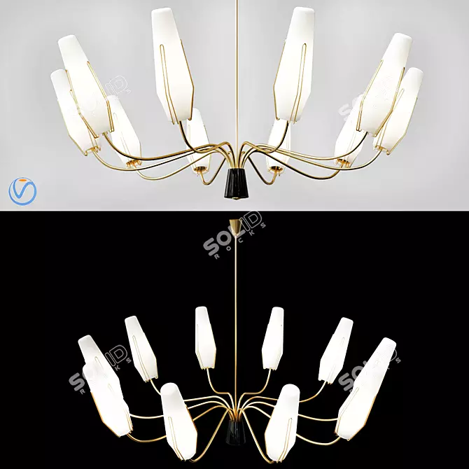 Eclectic Studio Lighting 3D model image 1