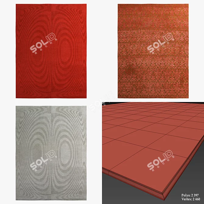 Jan Kath Classic Rugs Collection 3D model image 2