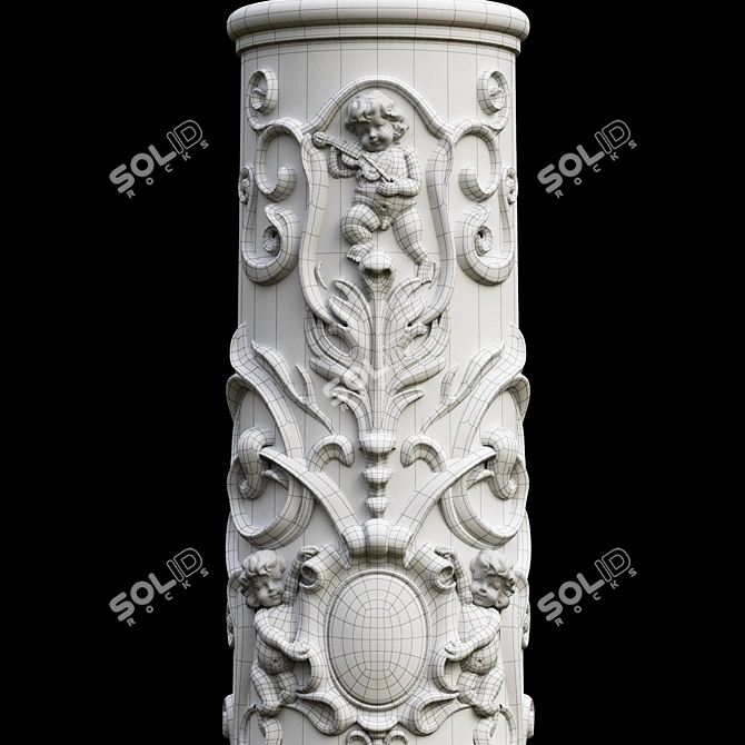 Elegant Column by Lih Haur 3D model image 3