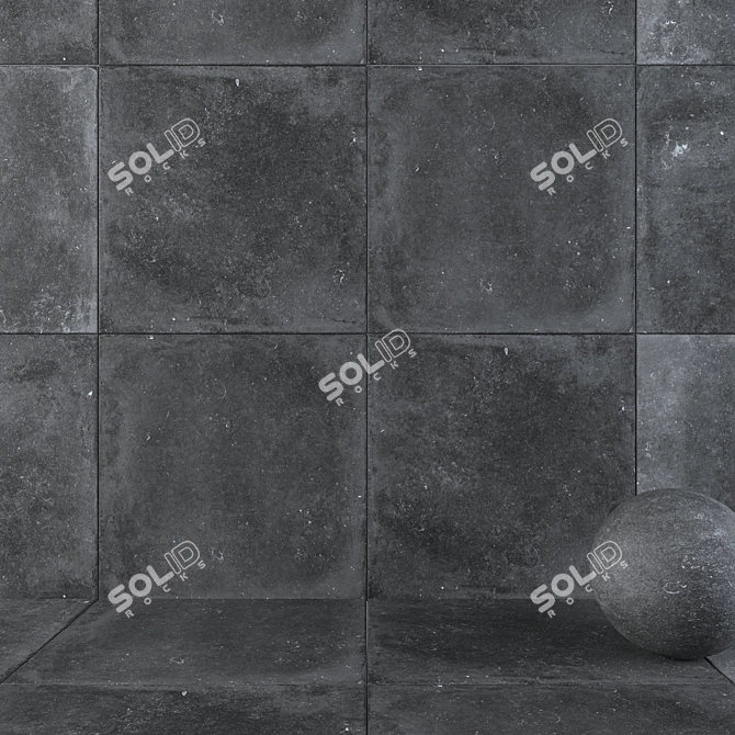 Multi-Texture HD Wall Tiles 3D model image 1