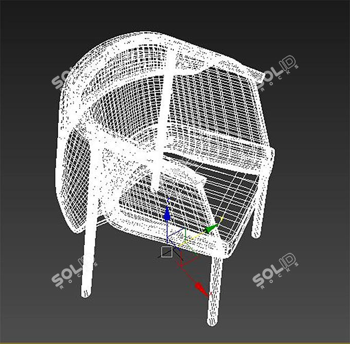 Archive Files MAX_2016 Chair 3D model image 3