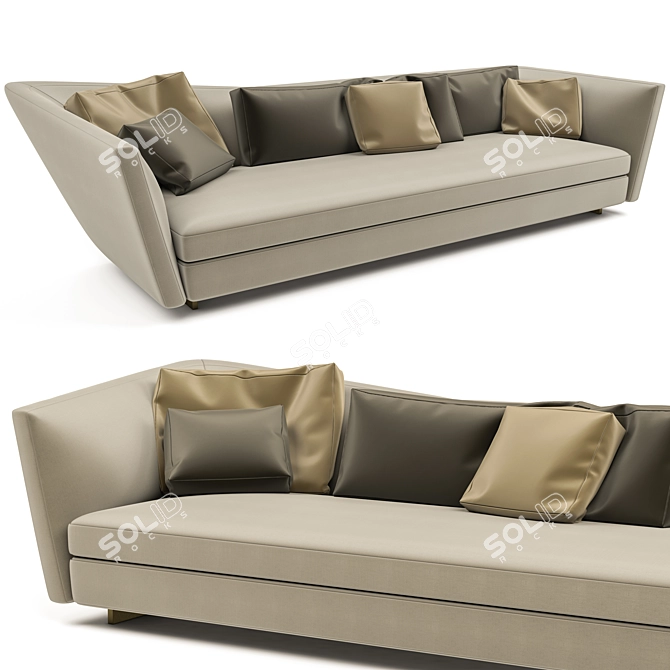 Modern and Versatile Minotti Seymour 02 3D model image 1