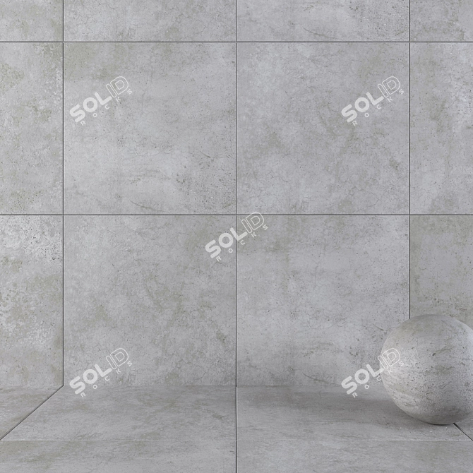 Multi-texture Wall & Floor Tiles 3D model image 1