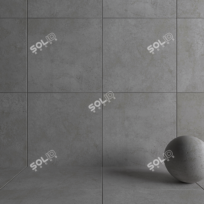 Multi-texture Wall & Floor Tiles 3D model image 3