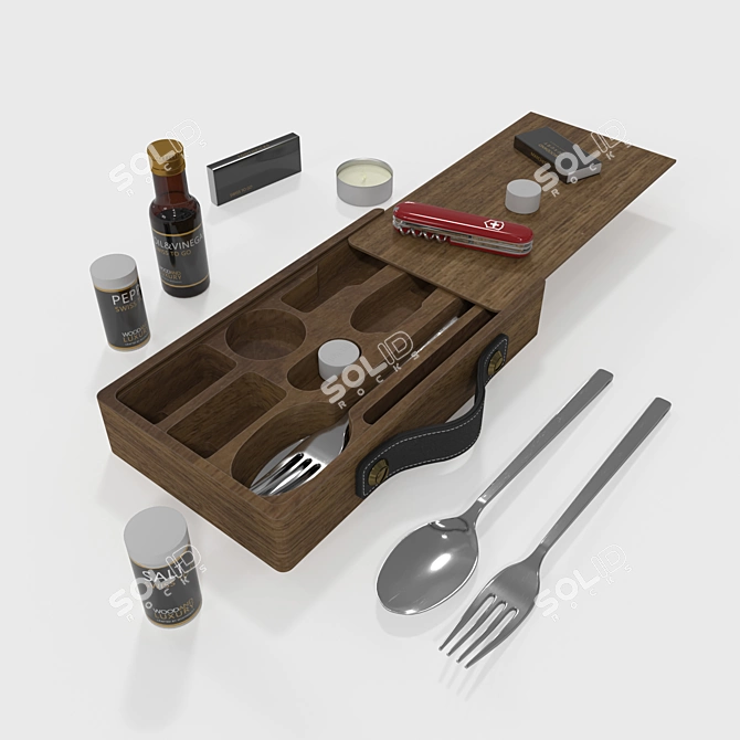 Swiss To Go Picnic Set 3D model image 2