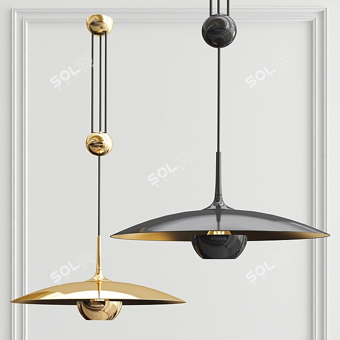 Florian Schulz Counter Balance Pendant 3D model image 1