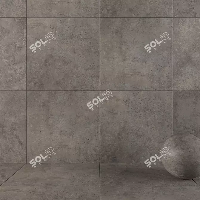 HD Multi-Texture Wall/Floor Tiles 3D model image 1