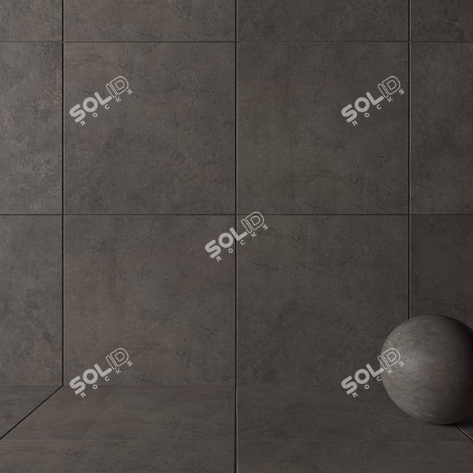 HD Multi-Texture Wall/Floor Tiles 3D model image 2